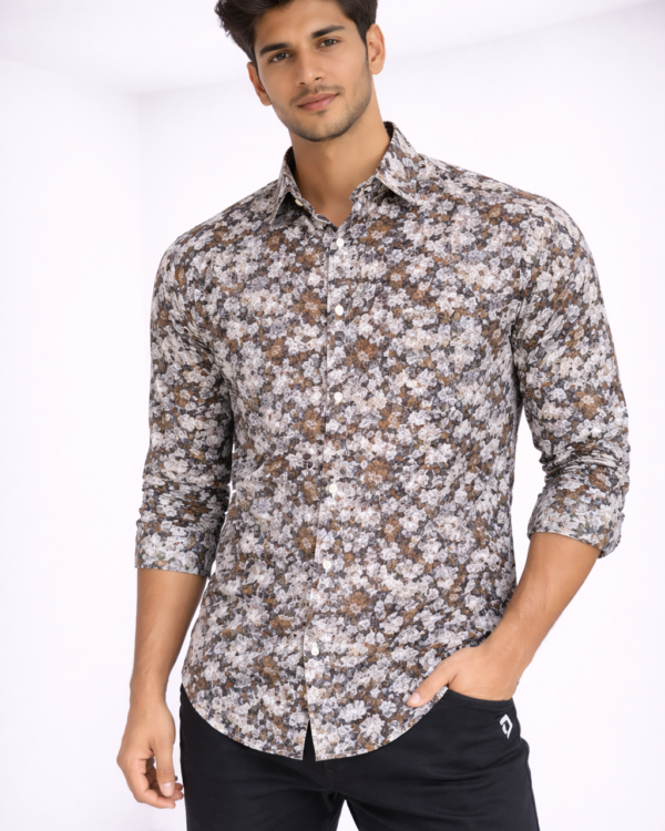 Premium quality cotton printed  shirt