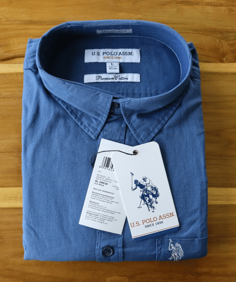 Large size shirt