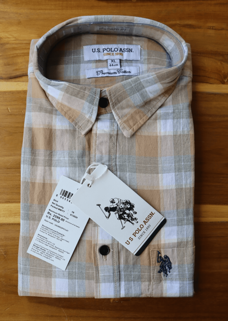 Large size shirt