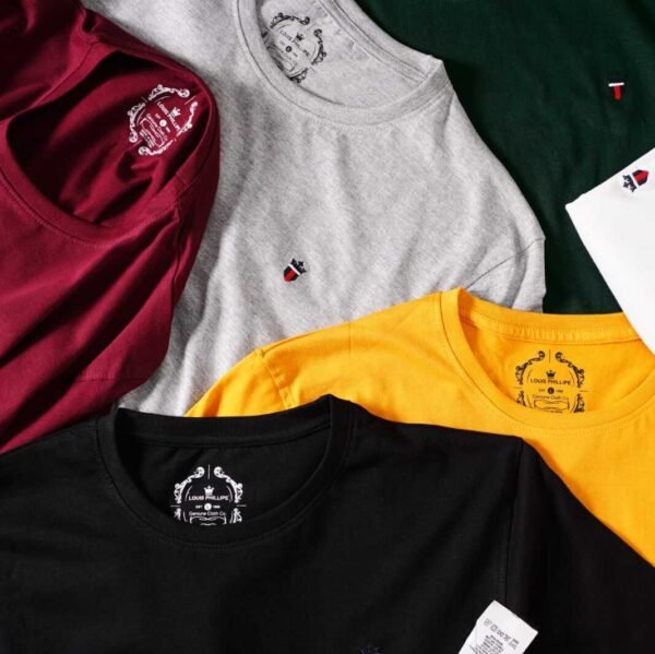 Plain Neck T shirt - Image 2