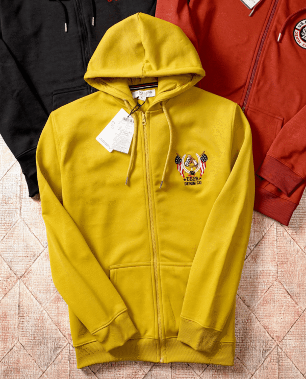 Zipper hoodie