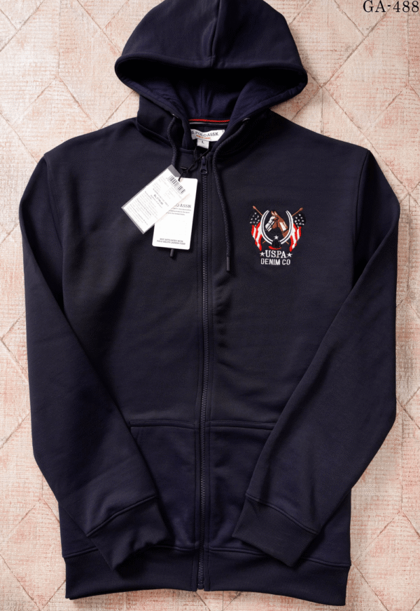 Zipper hoodie