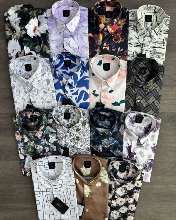 Premium Satin print shirt