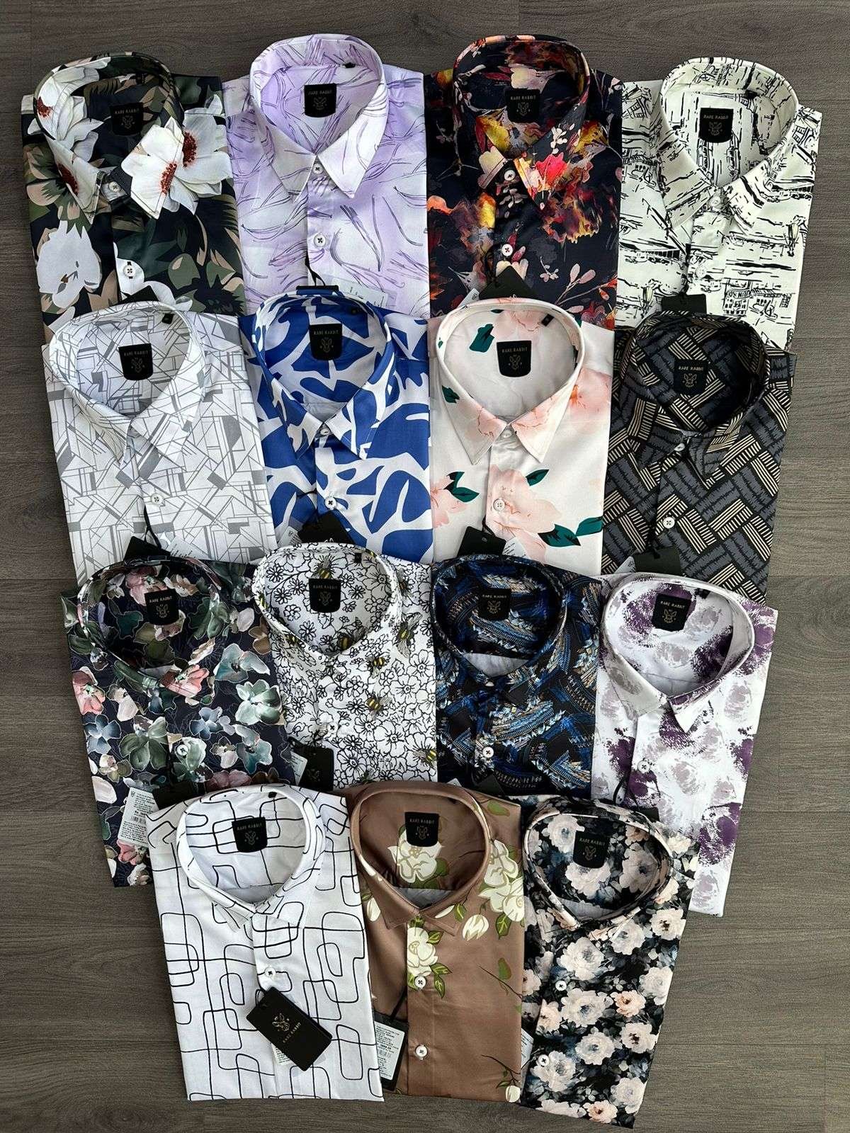 Premium Satin print shirt