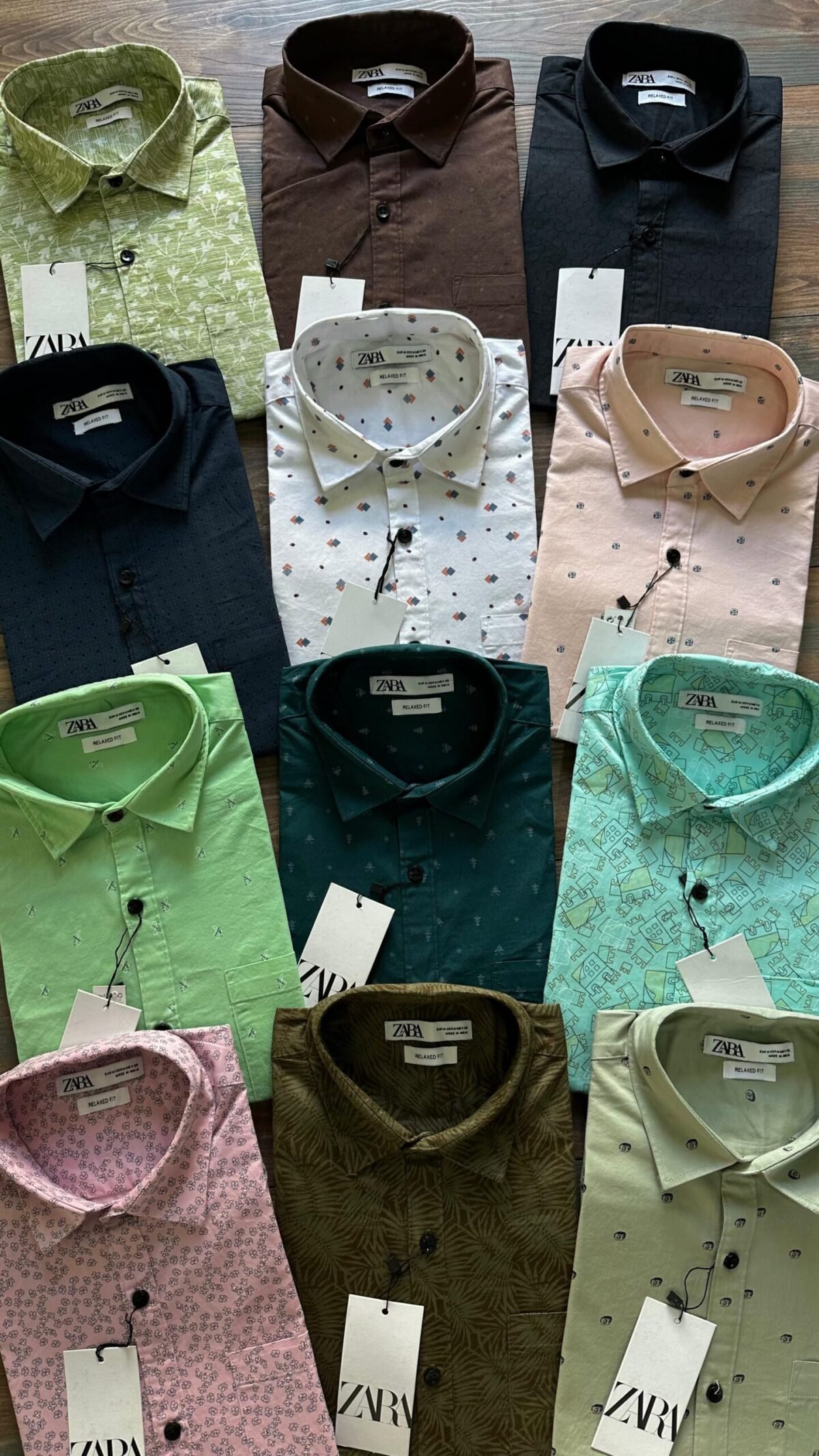 Premium oxford cotton printed shirts