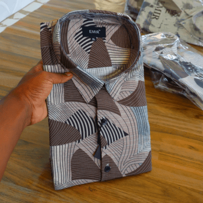 Linen cotton Printed shirt