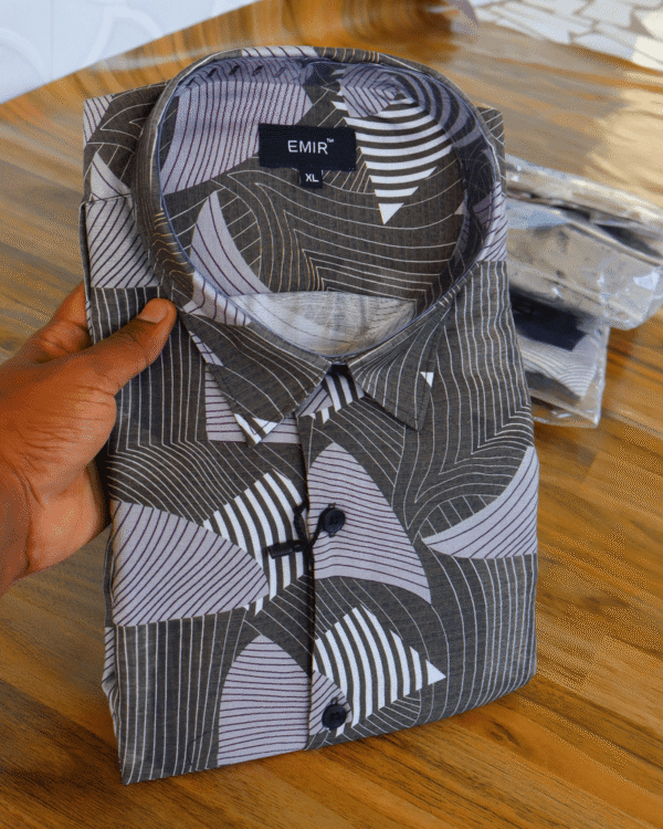 Linen cotton Printed shirt