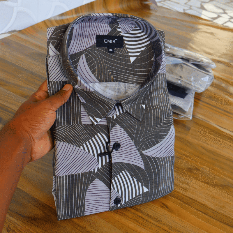 Linen cotton Printed shirt