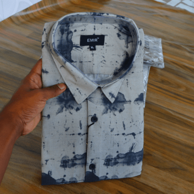 Linen cotton Printed shirt