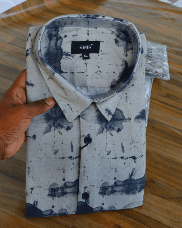 Linen cotton Printed shirt