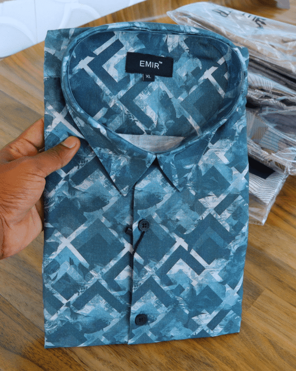 Linen cotton Printed shirt