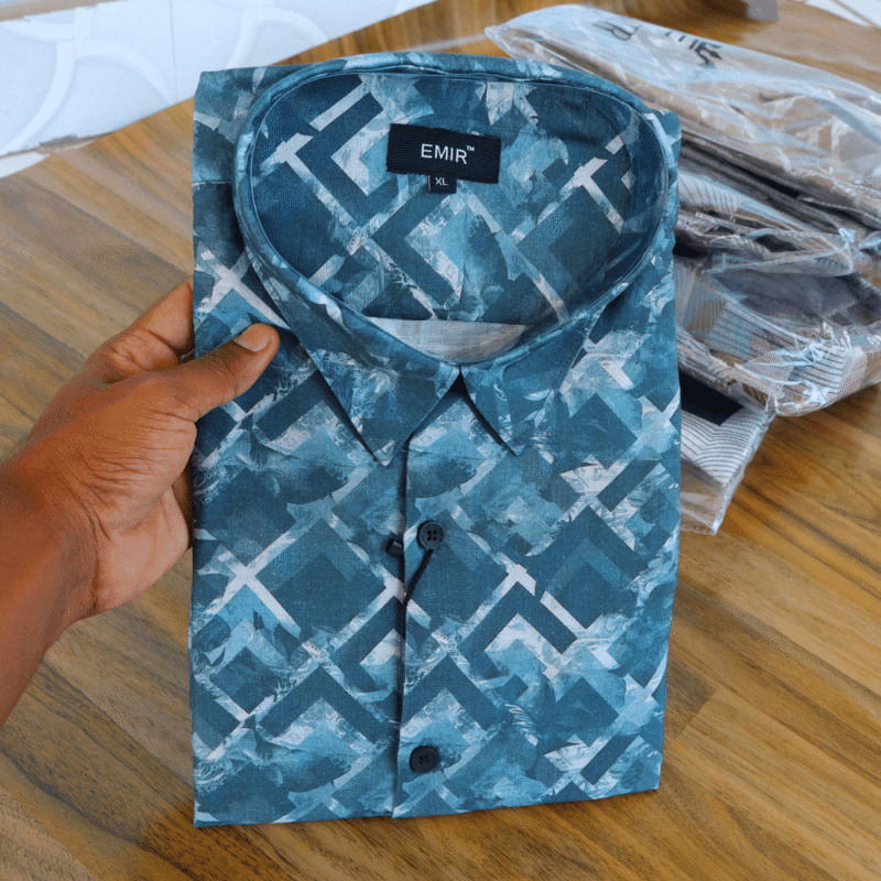 Linen cotton Printed shirt