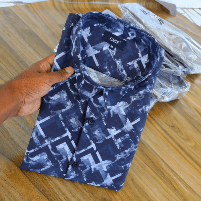 Linen cotton Printed shirt