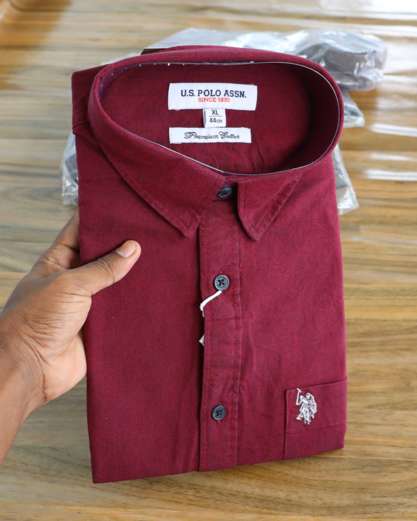 Oxford cotton shirt