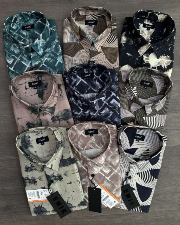 Premium Linen cotton Printed shirt