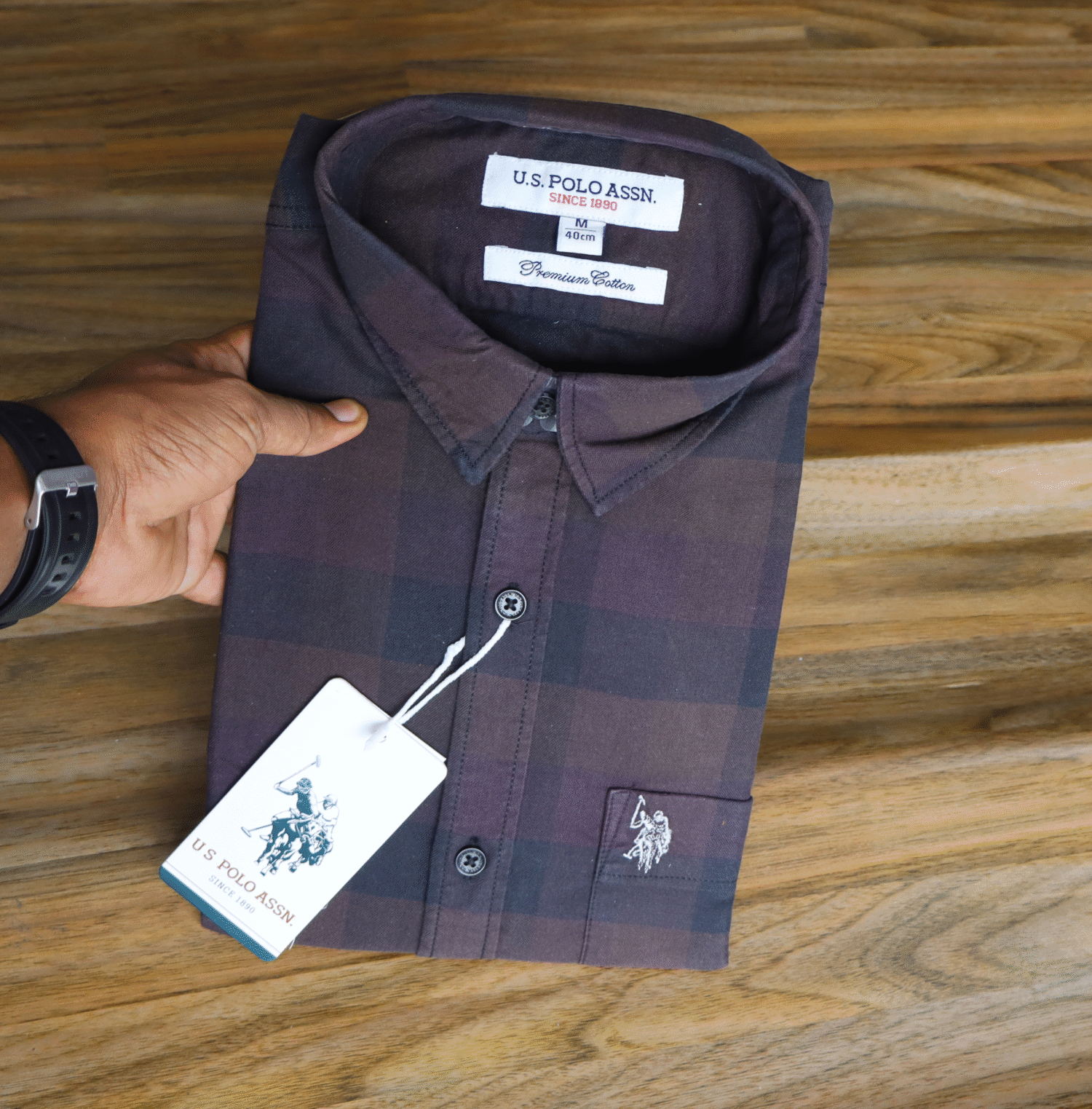 Oxford cotton shirt