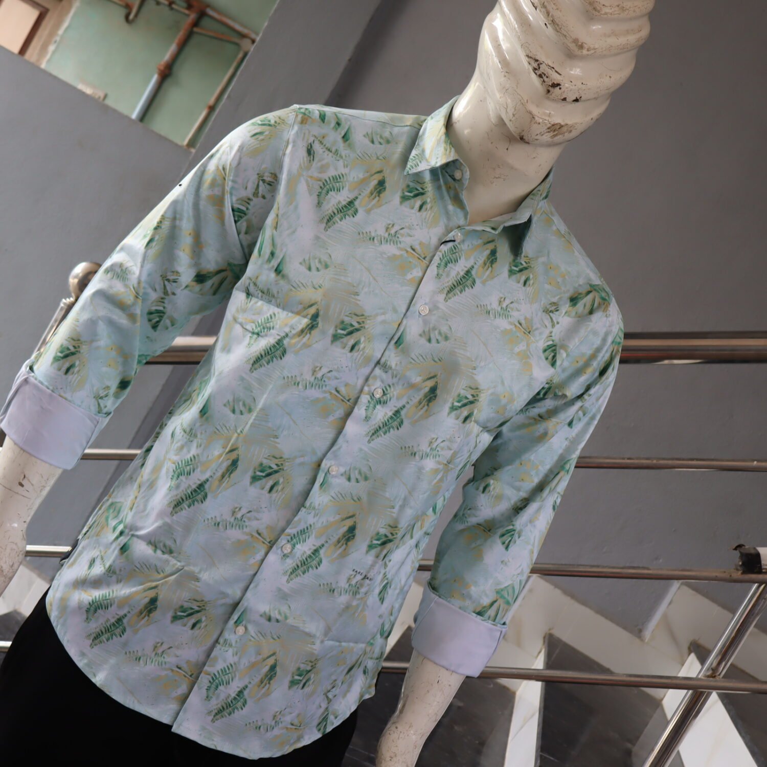 Satin Printed shirt