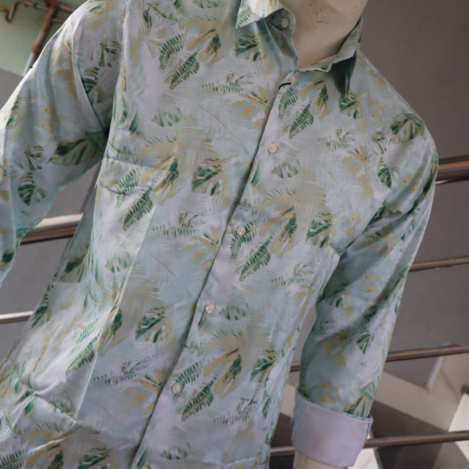 Satin Printed shirt - Image 2