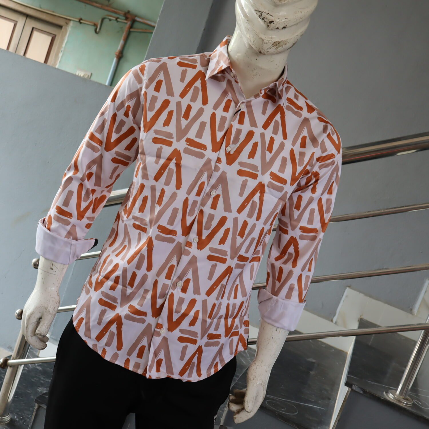 Satin Printed shirt