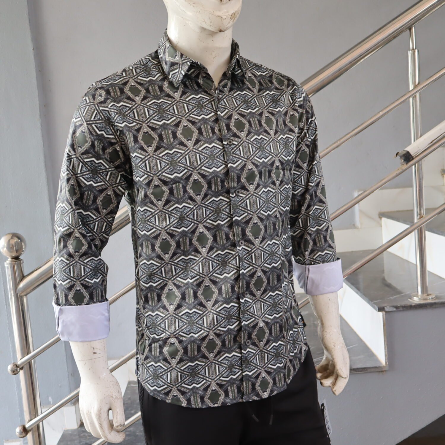 Satin Printed shirt