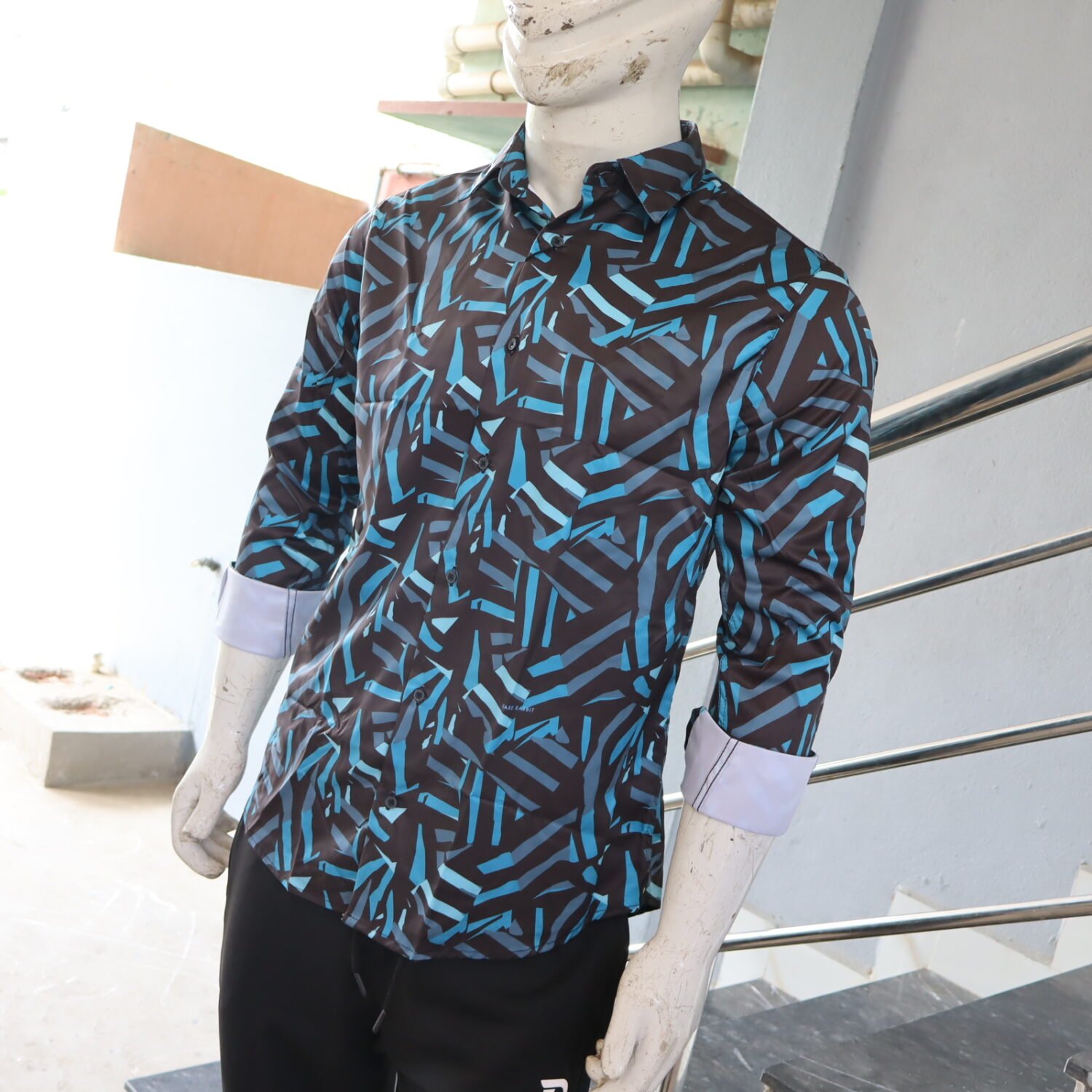 Satin Printed shirt - Image 2