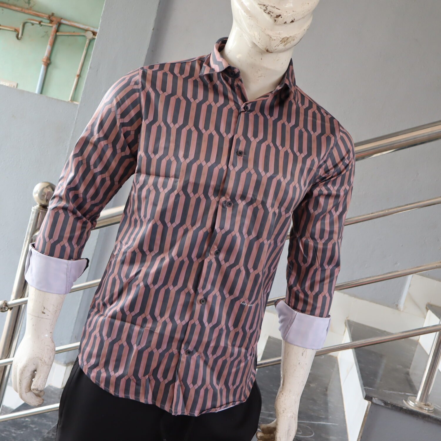 Satin Printed shirt
