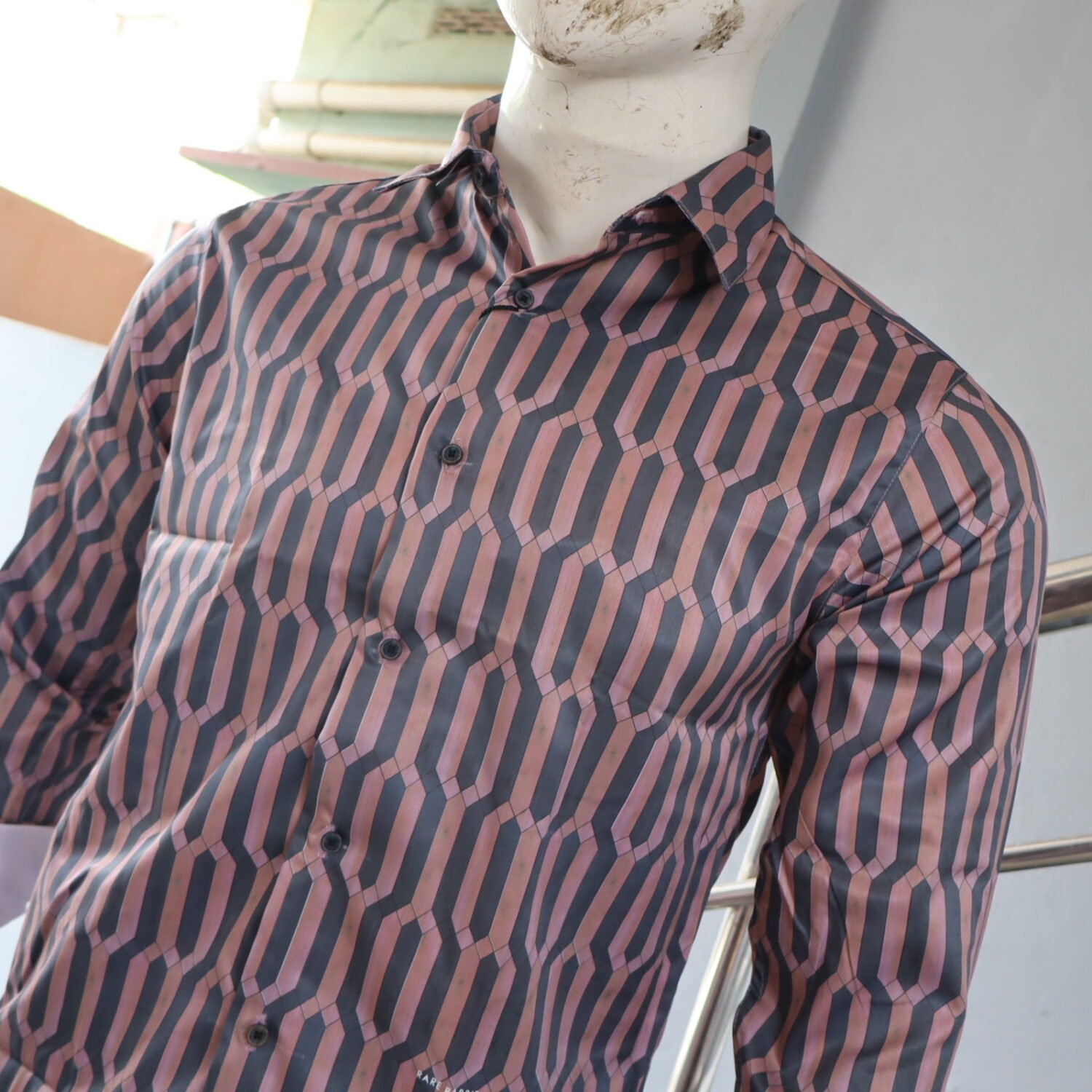 Satin Printed shirt - Image 2