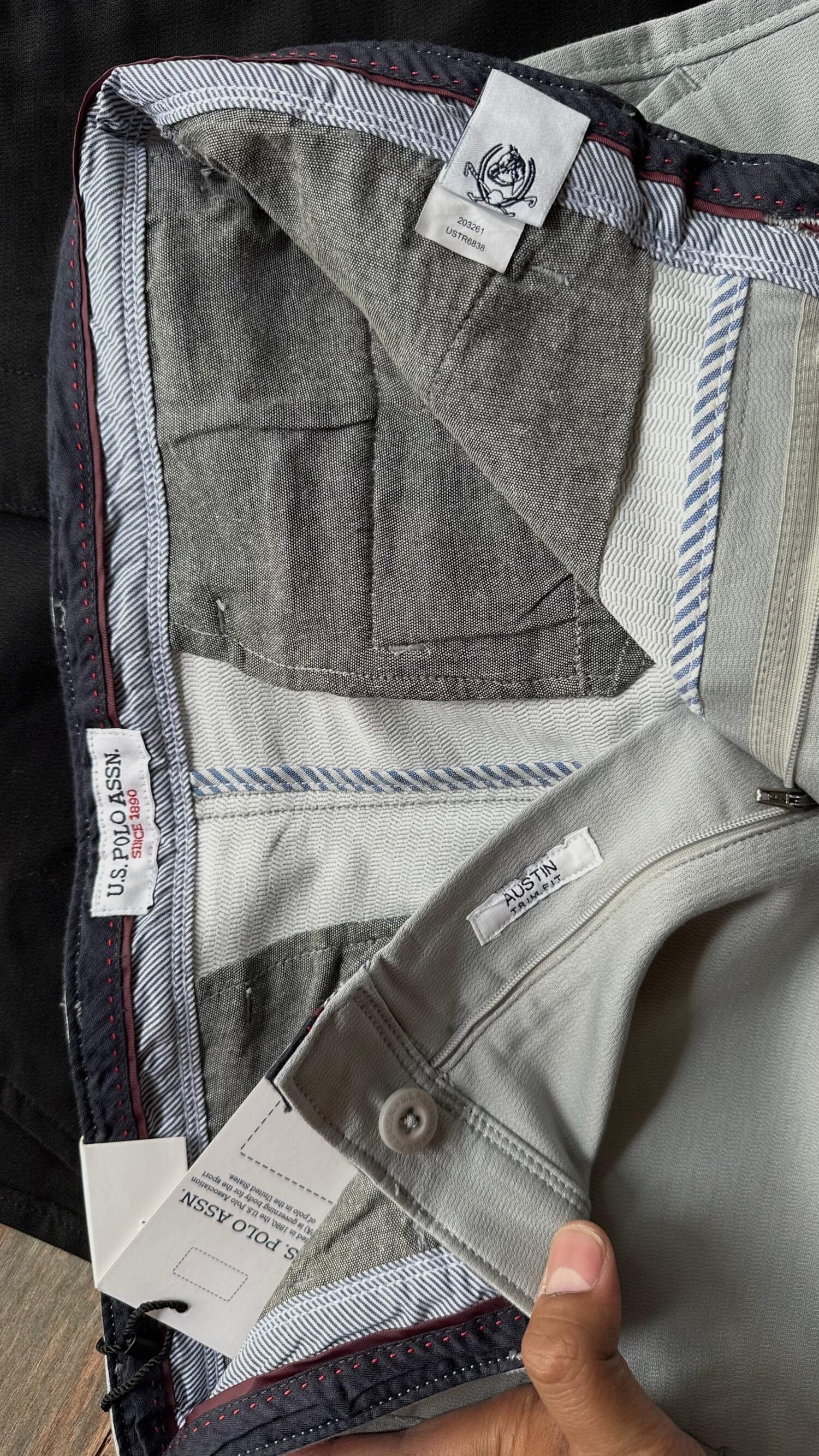 Cotton Trousers Full length - Image 5