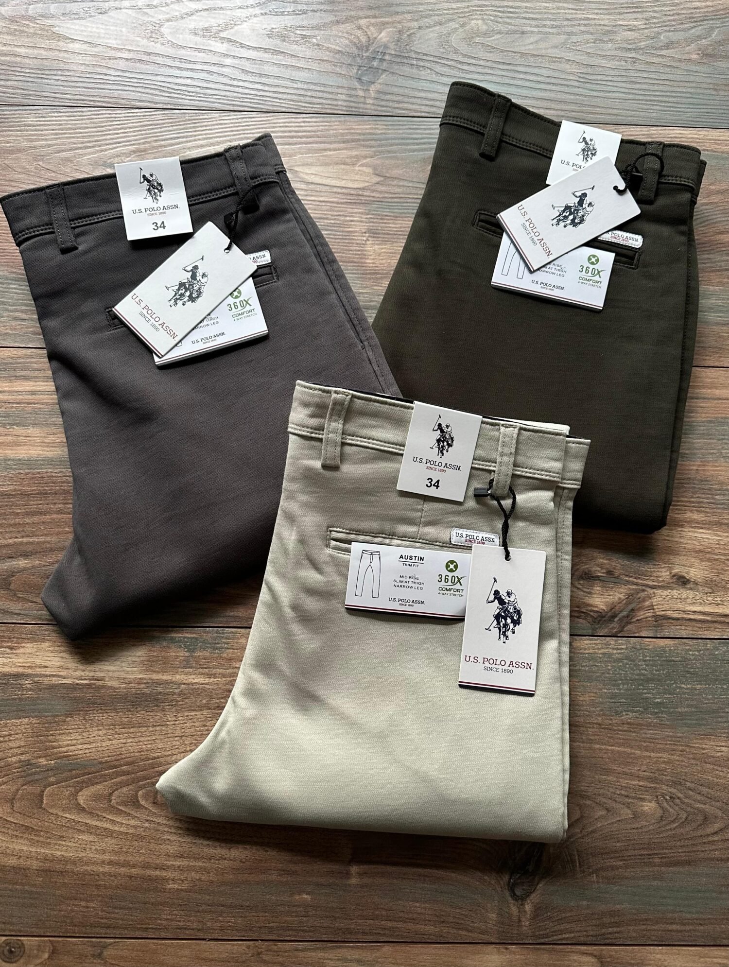 Cotton Trousers Full length - Image 2