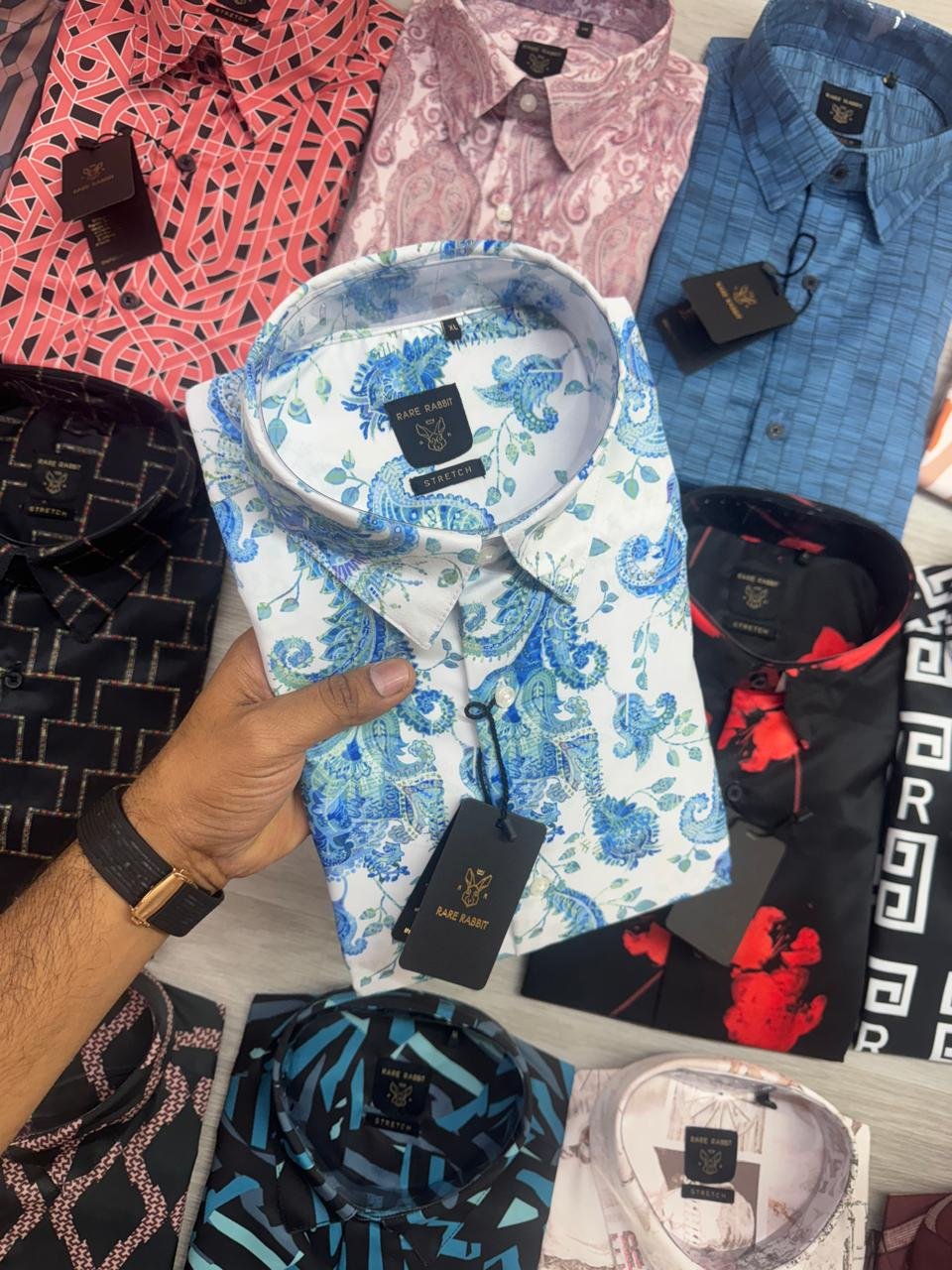 Premium quality Satin fabric shirt