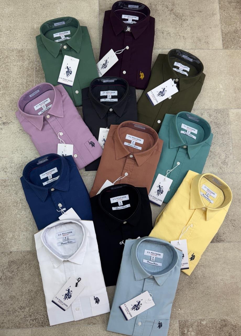 Premium Oxford cotton Plain shirts
