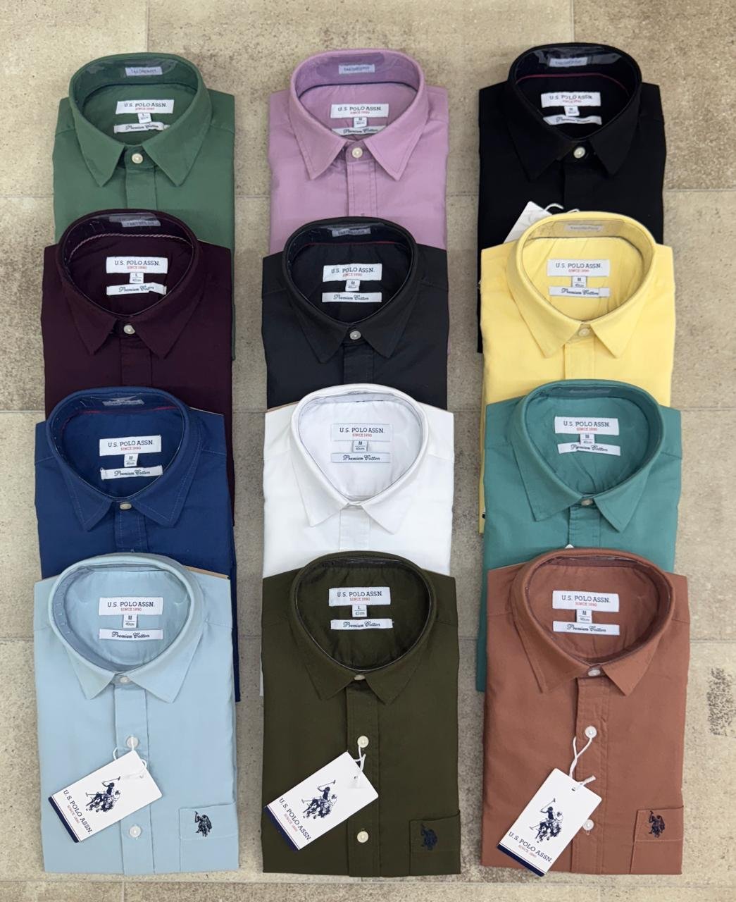 Premium Oxford cotton Plain shirts - Image 6