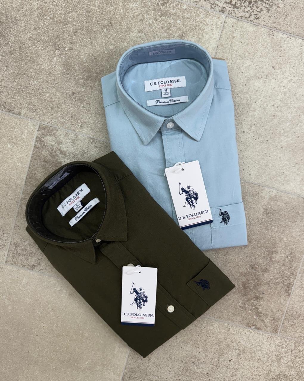 Premium Oxford cotton Plain shirts - Image 7