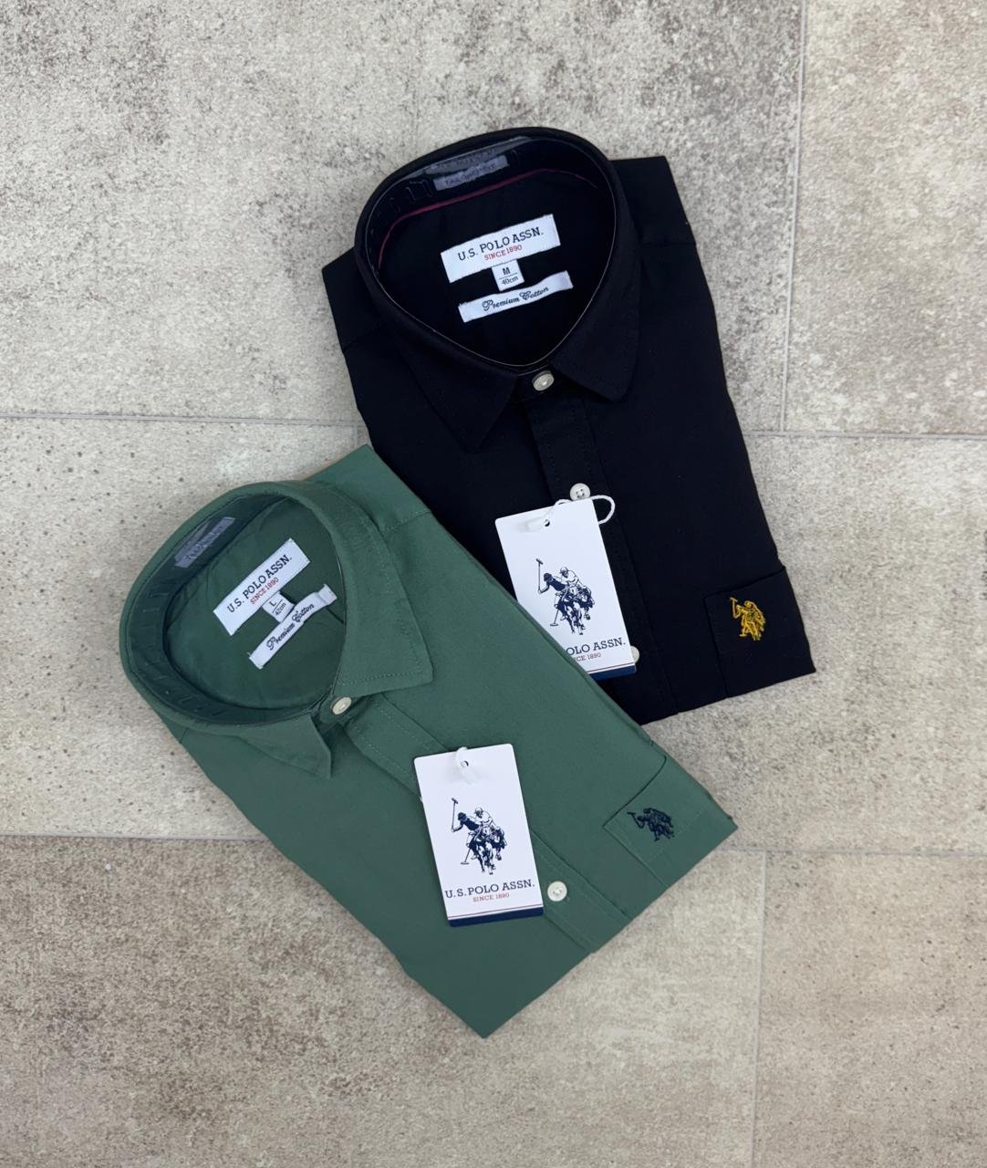 Premium Oxford cotton Plain shirts - Image 10