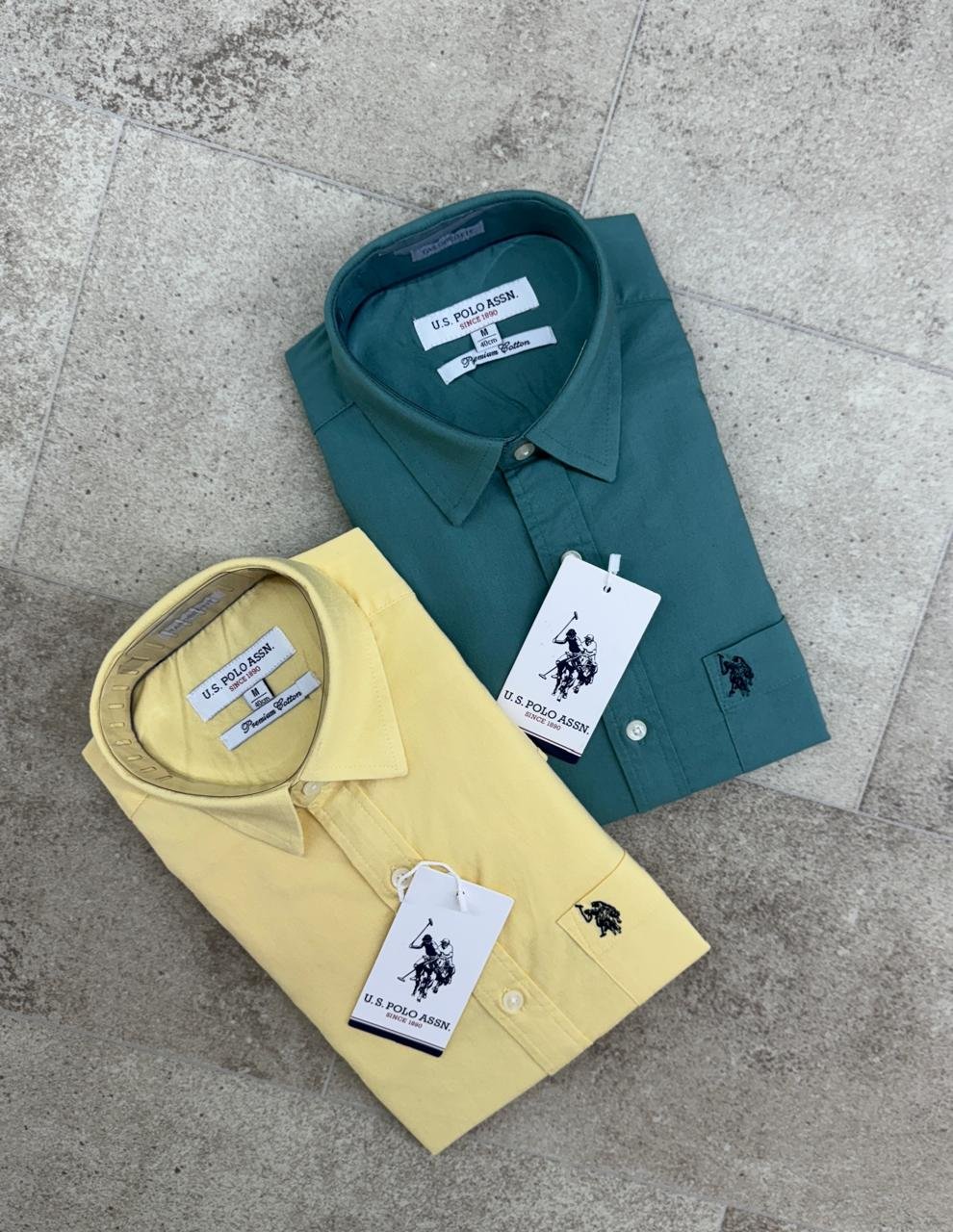Premium Oxford cotton Plain shirts - Image 13