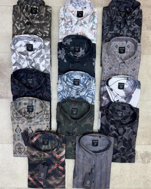 Premium Oxford cotton Printed shirt