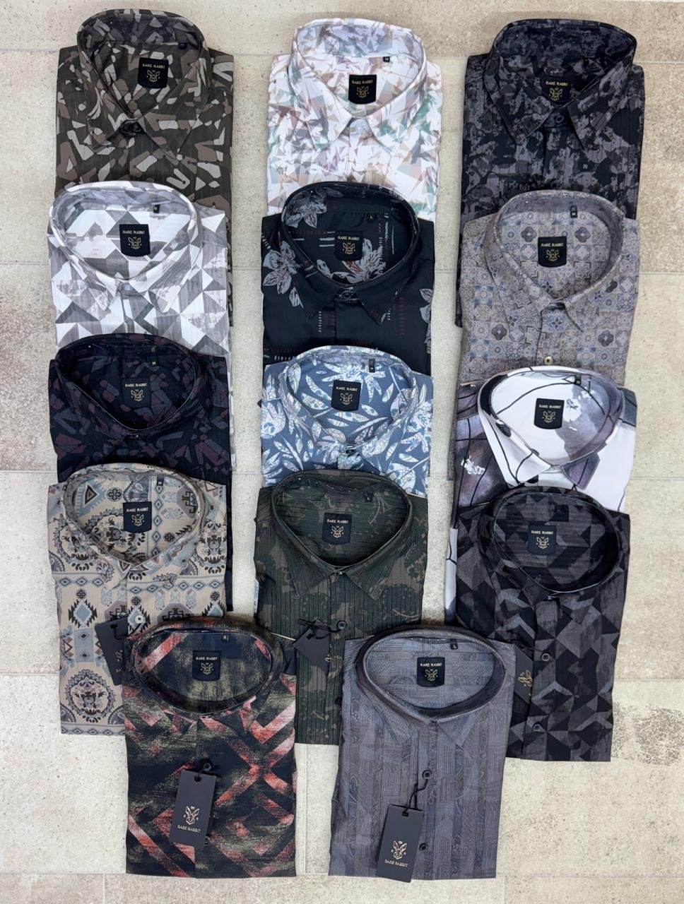 Premium Oxford cotton Printed shirt