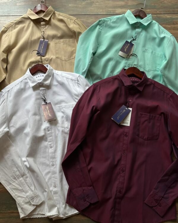 Premium Oxford cotton Plain shirts