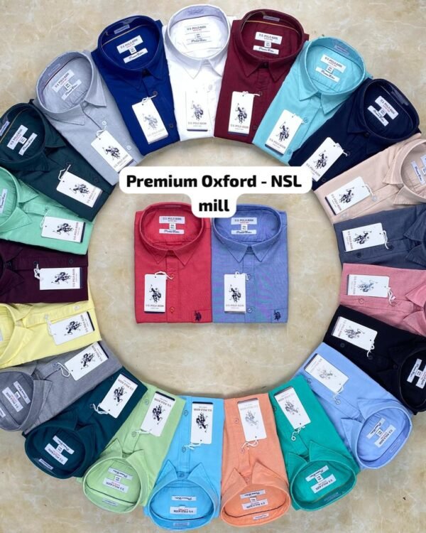 Premium Oxford cotton Plain shirts