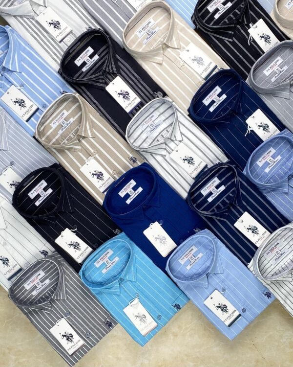 Premium Oxford cotton stripe shirts