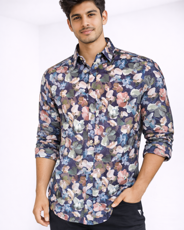 Premium quality satin fabric shirt