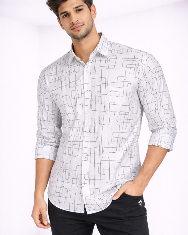 Premium quality satin fabric shirt