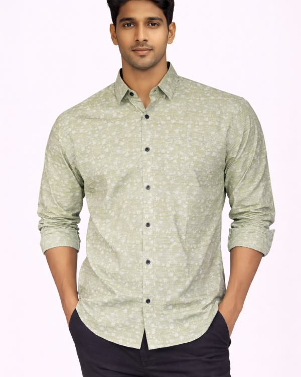 Premium quality cotton printed shirt