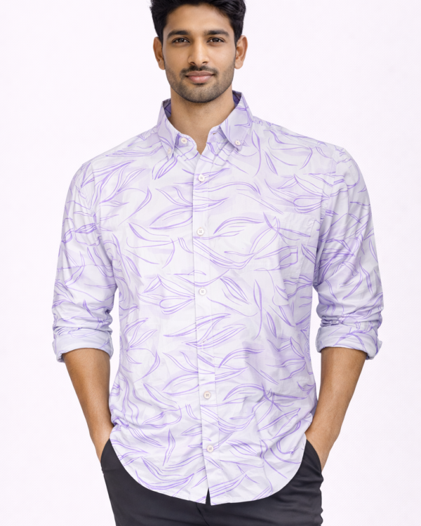 Premium Satin print shirt